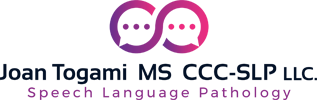 Joan Togami MS CCC-SLP Logo